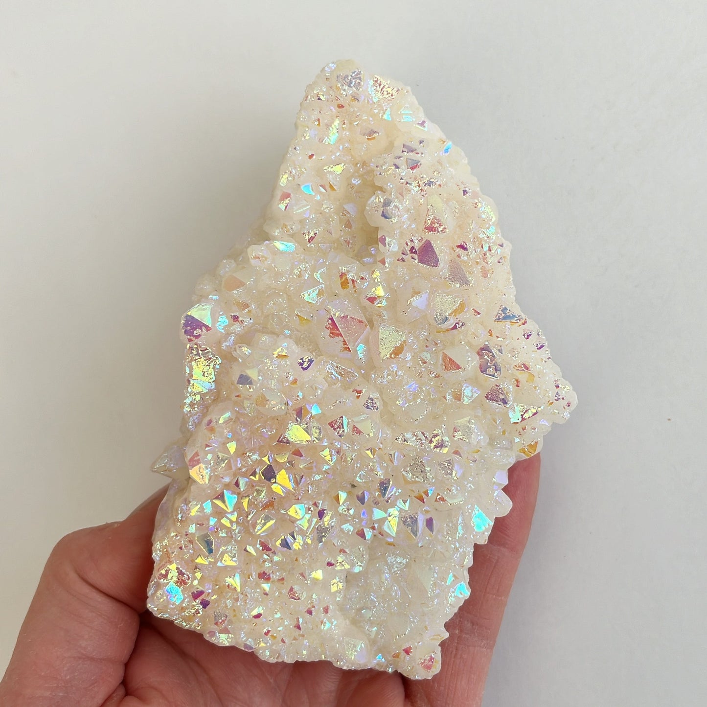 Angel Aura Quartz Cluster | F - Aether & Element