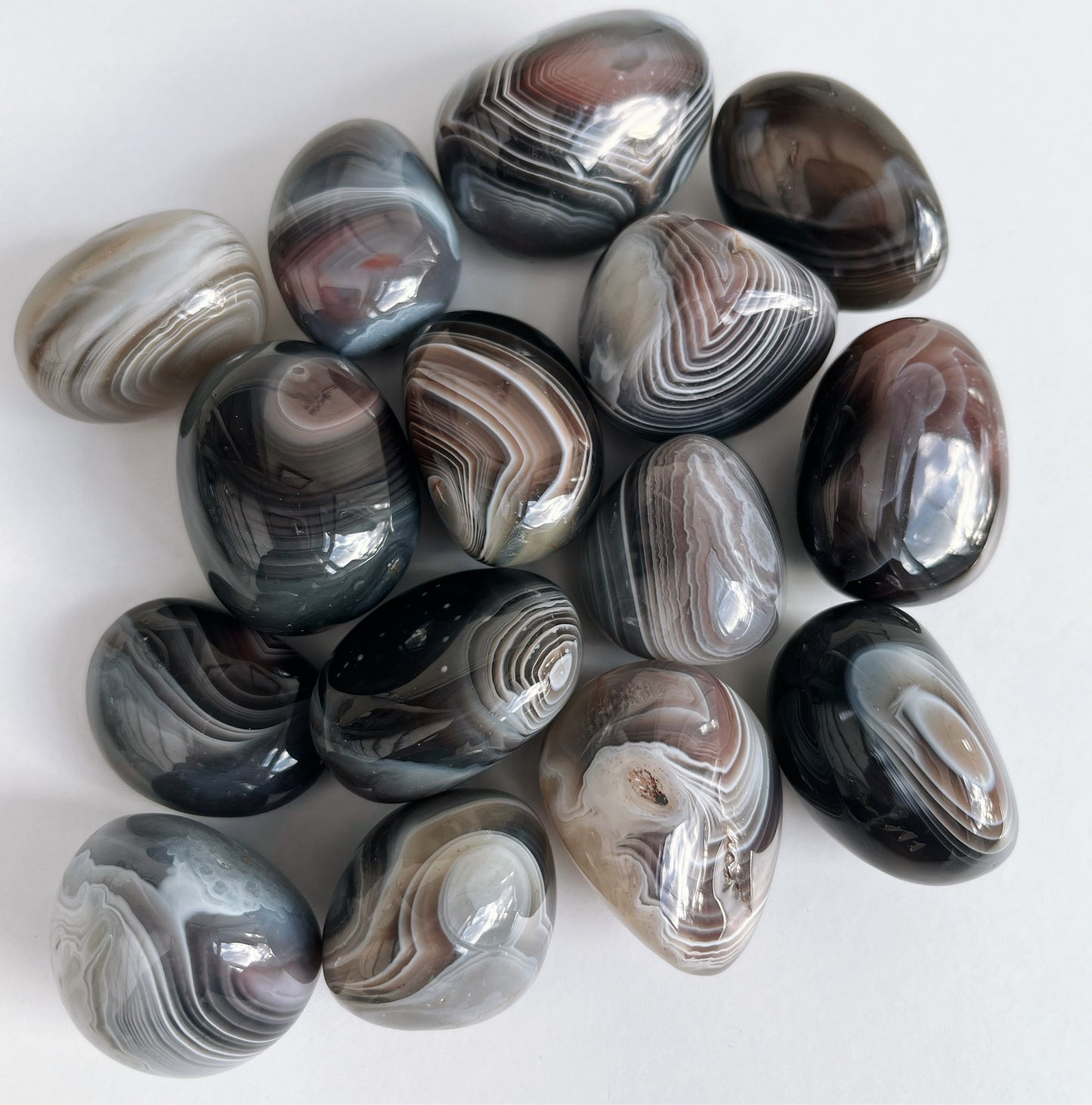 Botswana Agate Tumblestone - Aether & Element