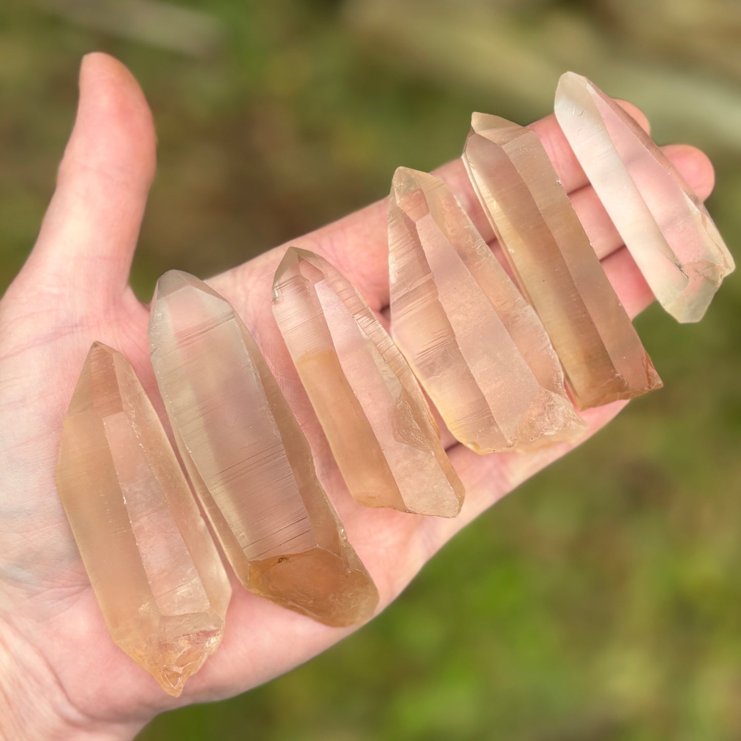Golden Lemurian Quartz Raw Crystal (Intuitively Chosen) - Aether & Element