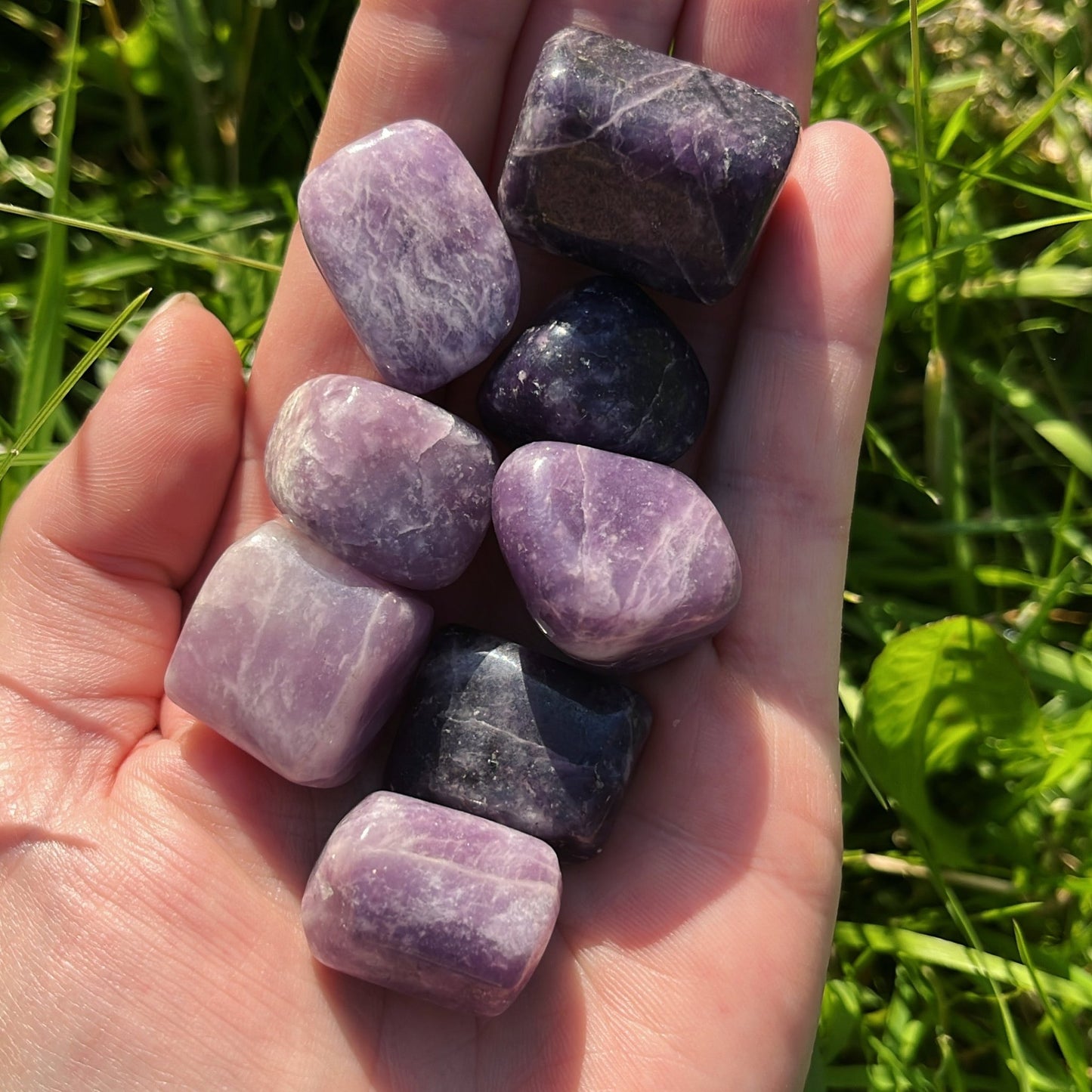 Lepidolite Tumblestone - Aether & Element