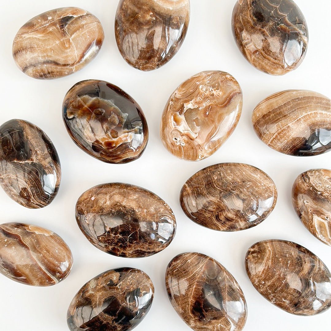 Chocolate Calcite healing properties - Aether & Element