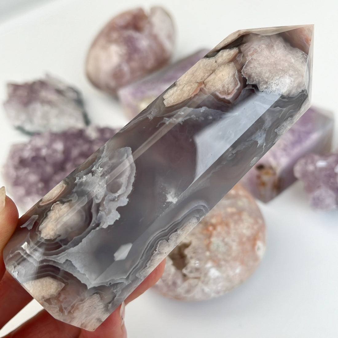 Flower Agate healing properties - Aether & Element