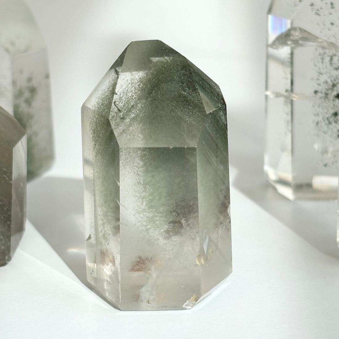 Green Chlorite Quartz healing properties - Aether & Element