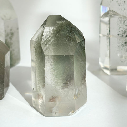 Green Chlorite Quartz healing properties - Aether & Element