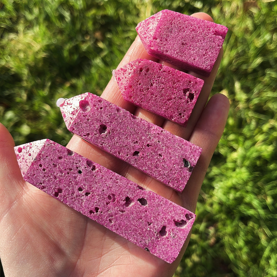 Honeycomb Ruby healing properties - Aether & Element