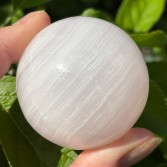 Mangano Calcite Sphere | C - Aether & Element