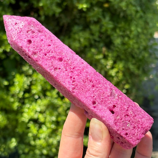 Large Honeycomb Ruby Tower Point | G - Aether & Element