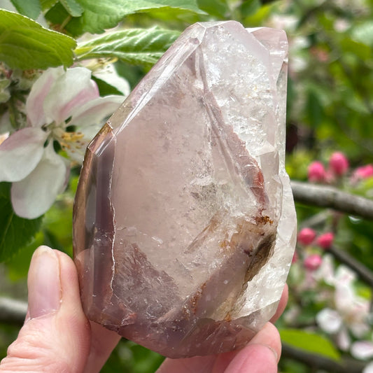Pink Lithium Quartz Freeform - Aether & Element