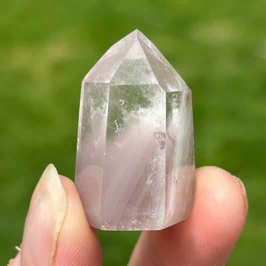 Baby Pink Lithium Quartz Point | K - Aether & Element