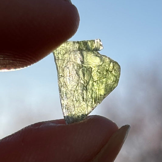 Natural Moldavite | 0.47g - Aether & Element