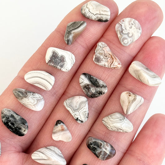 Small Crazy Lace Agate Tumblestone - Aether & Element