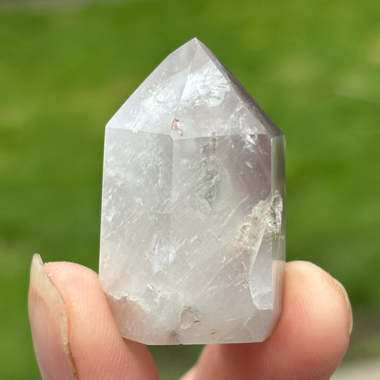 Baby Pink Lithium Quartz Point | L - Aether & Element