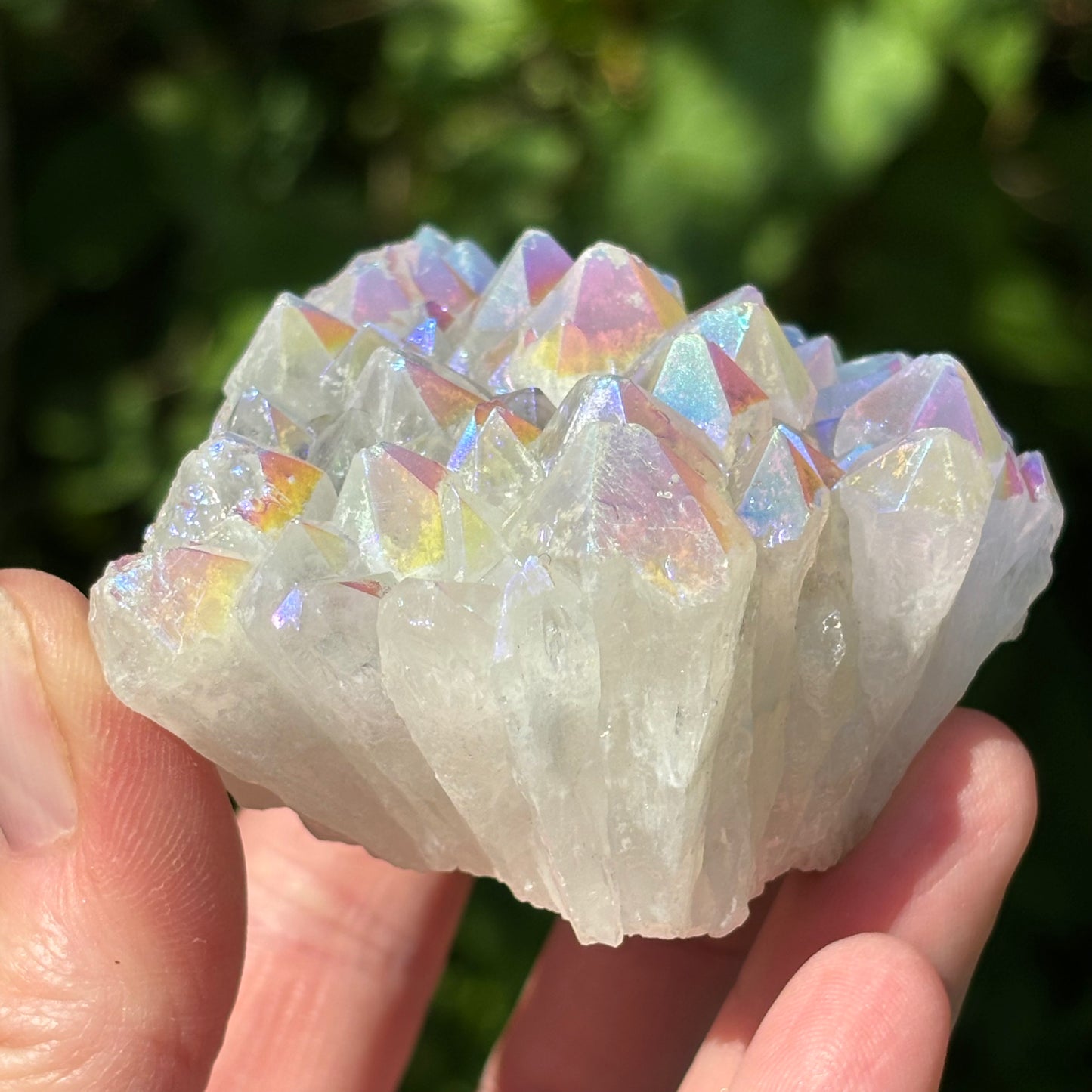 Angel Aura Quartz Cluster | B - Aether & Element