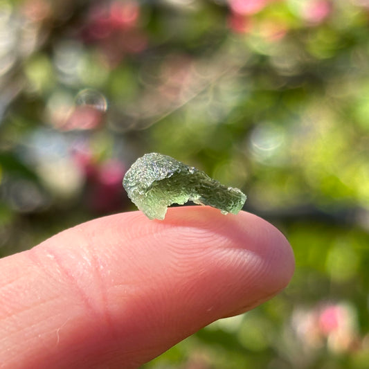Natural Moldavite | 0.46g - Aether & Element
