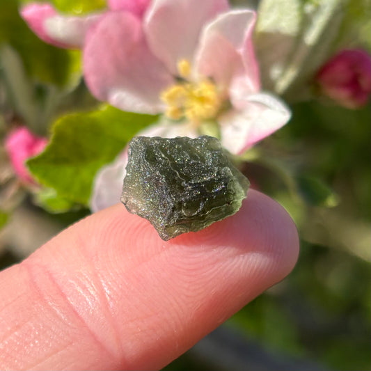 Natural Moldavite | 1.08g - Aether & Element