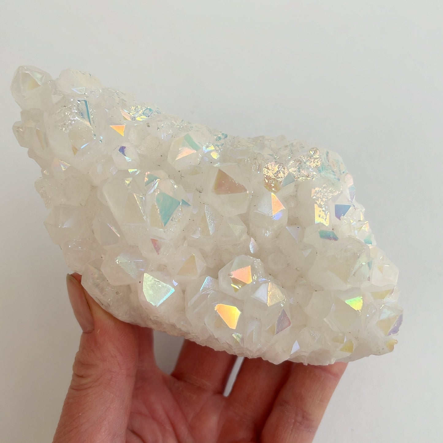 Angel Aura Quartz Cluster | A - Aether & Element