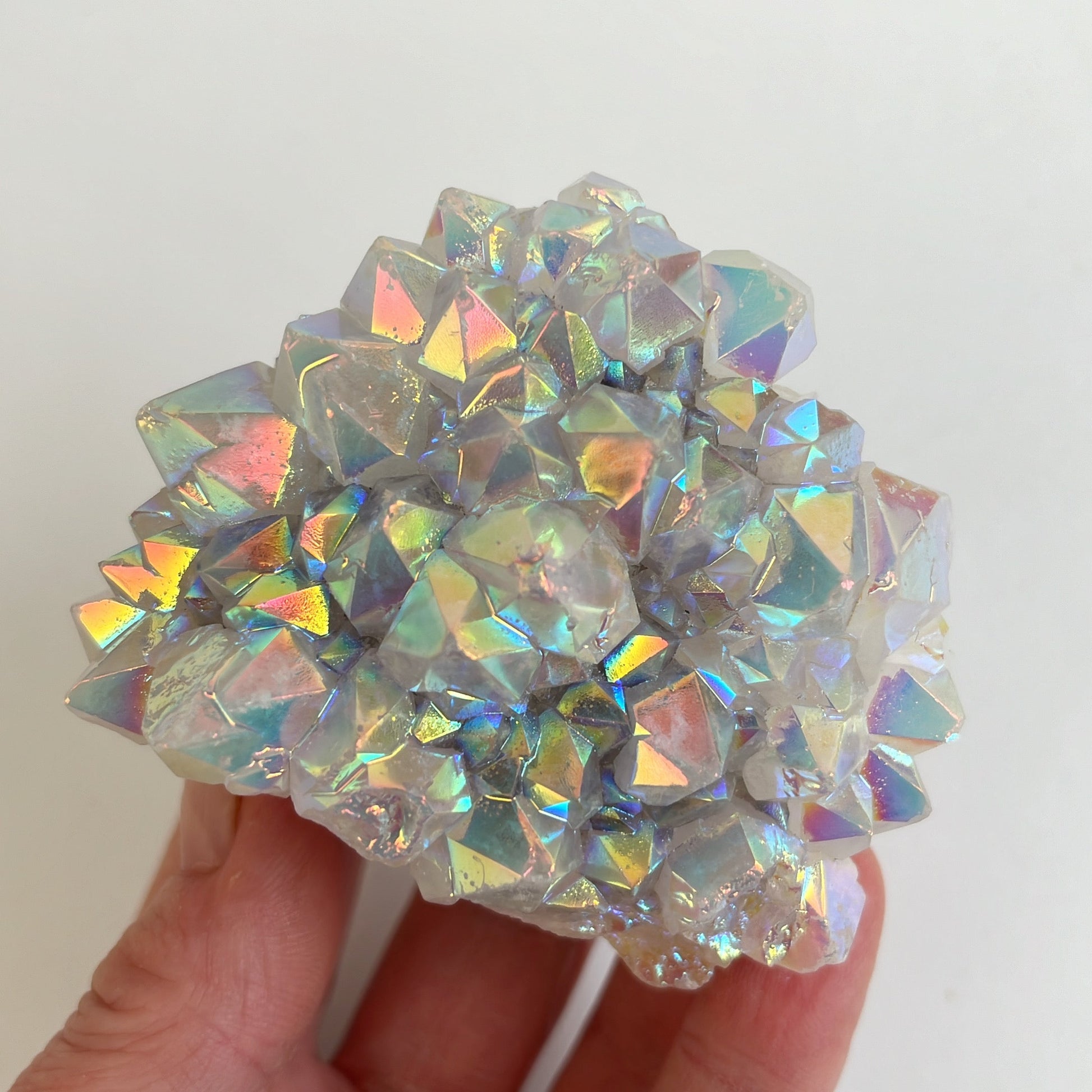 Angel Aura Quartz Cluster | B - Aether & Element