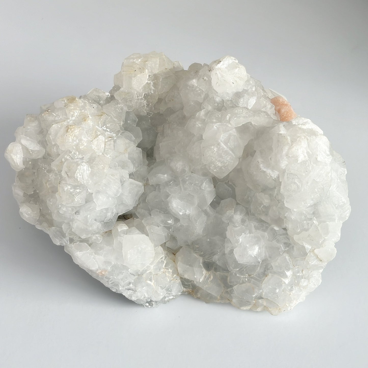 Apophyllite with Peach Stilbite - Aether & Element