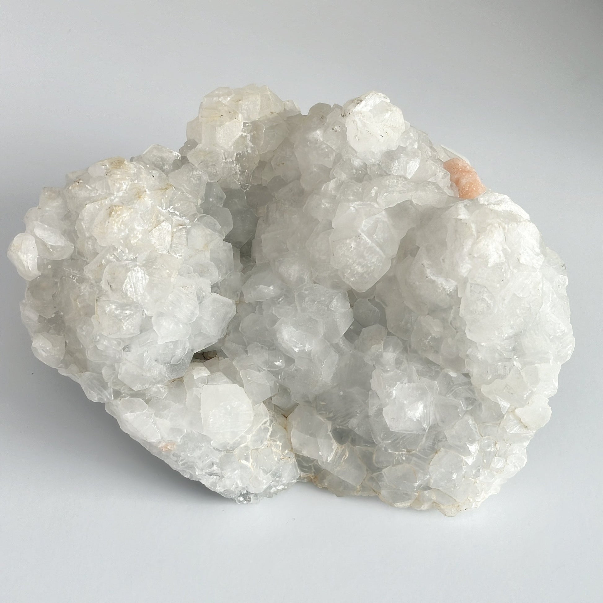 Apophyllite with Peach Stilbite - Aether & Element