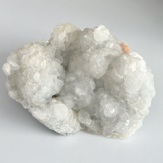 Apophyllite with Peach Stilbite - Aether & Element