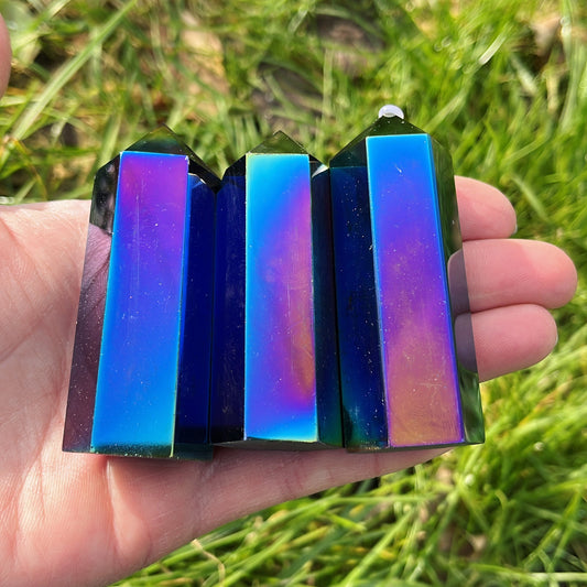 Aura Obsidian Point - Aether & Element