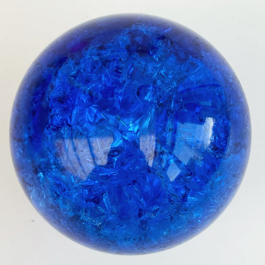 Blue Crackled Quartz Sphere - Aether & Element