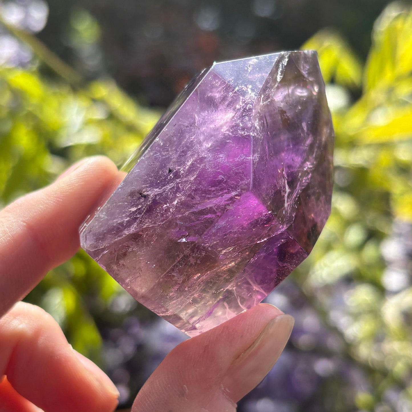 Brazilian Phantom Amethyst Point 160g - Aether & Element