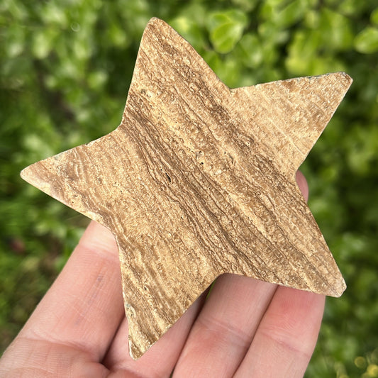Chocolate Calcite Star | B - Aether & Element