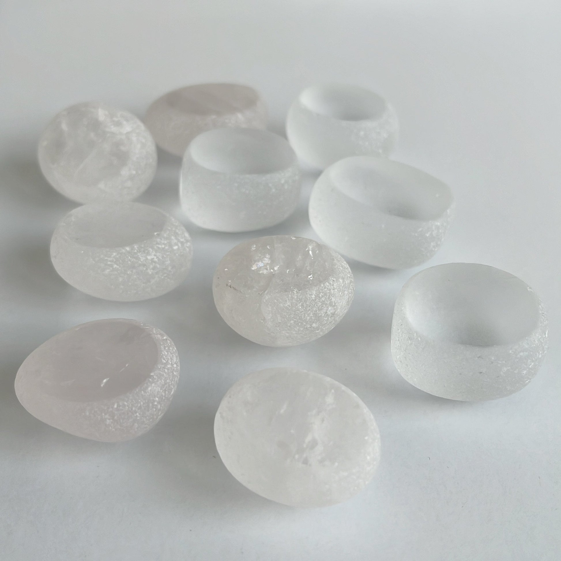Clear Quartz Dragon Egg - Aether & Element