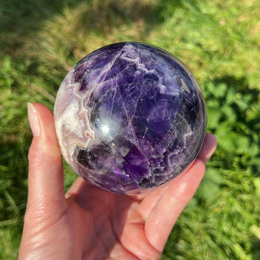 Dream Amethyst Sphere - Aether & Element