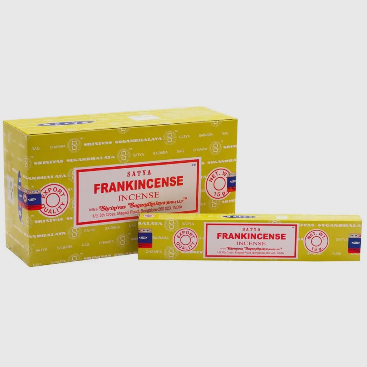 Frankincense Satya Incense Sticks Pack - Aether & Element