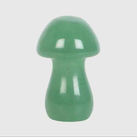 Green Aventurine Mushroom - Aether & Element