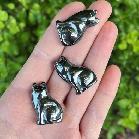 Hematite Cat - Aether & Element