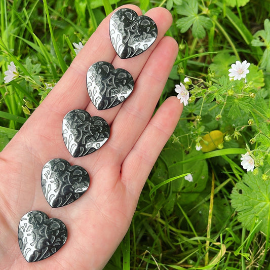 Hematite Heart - Aether & Element