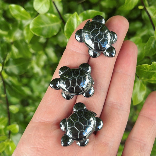 Hematite Tortoise - Aether & Element