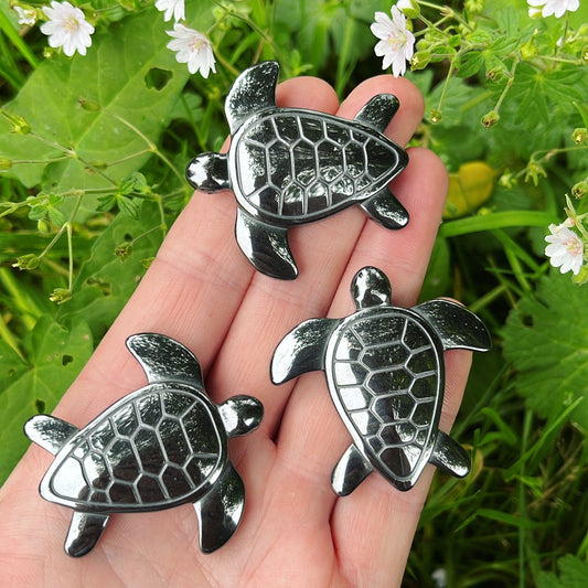 Hematite Turtle - Aether & Element