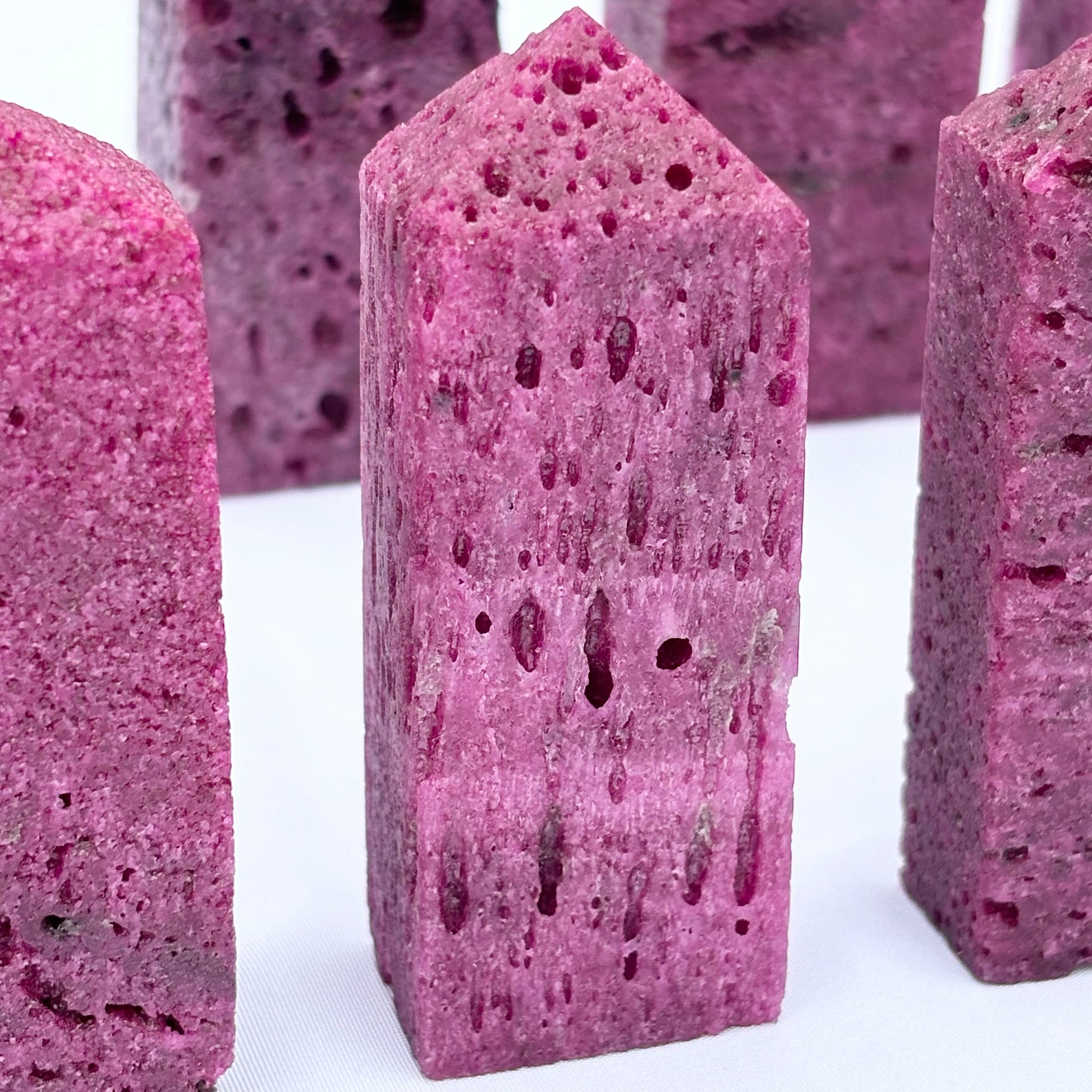Honeycomb Ruby Tower Point - Aether & Element