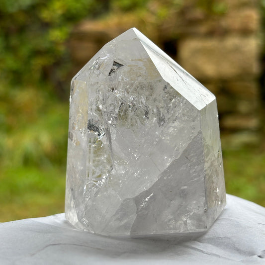 Icy Clear Quartz Point 188g - Aether & Element