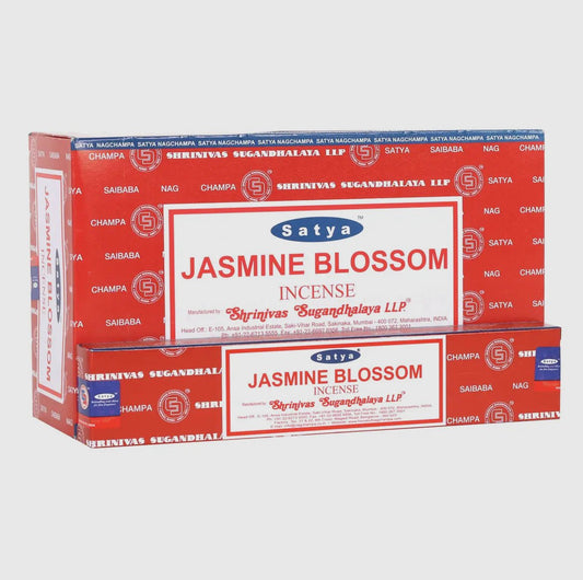 Jasmine Blossom Satya Incense Sticks Pack - Aether & Element