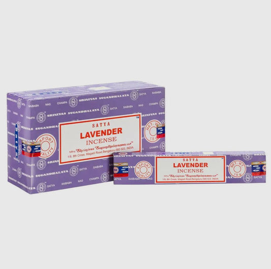 Lavender Satya Incense Sticks Pack - Aether & Element