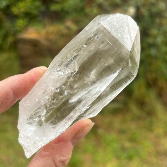 Lemurian Quartz Raw Crystal 161g - Aether & Element