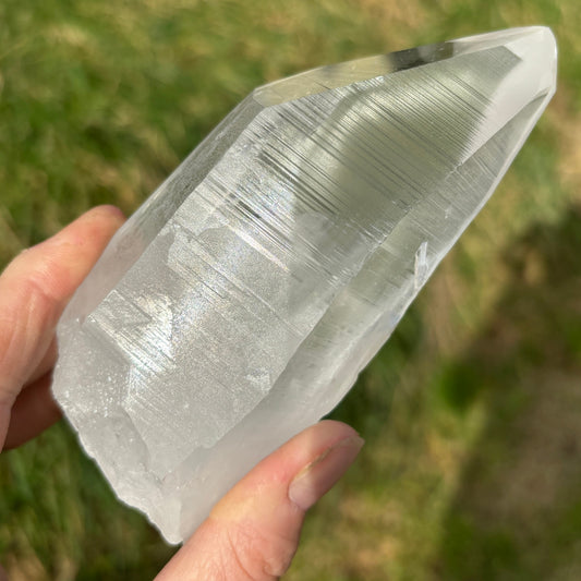 Lemurian Quartz Raw Crystal 471g - Aether & Element