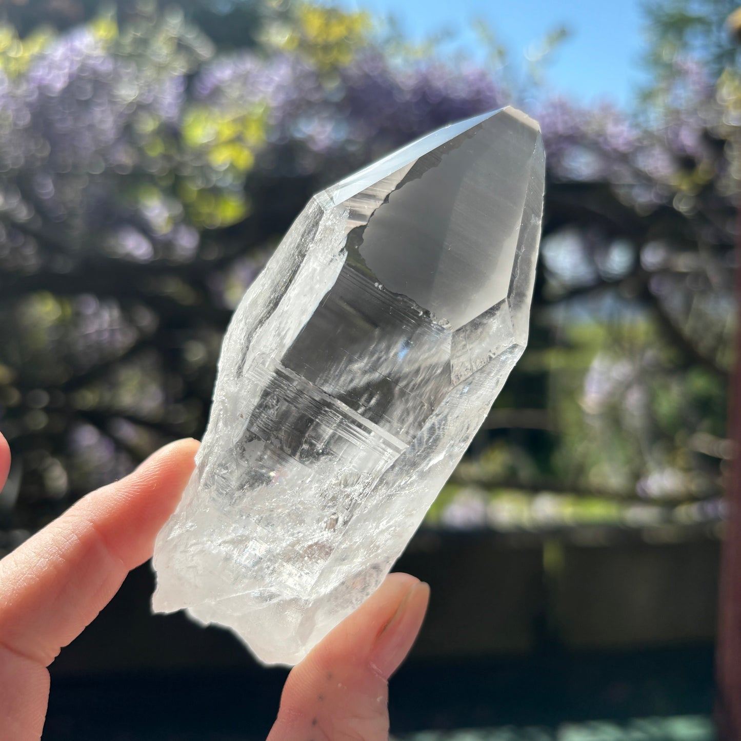Lemurian Quartz Raw Crystal from Brazil 229g - Aether & Element