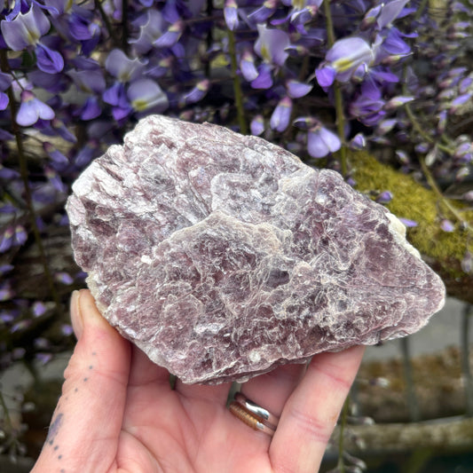Lepidolite Raw Piece 218g - Aether & Element