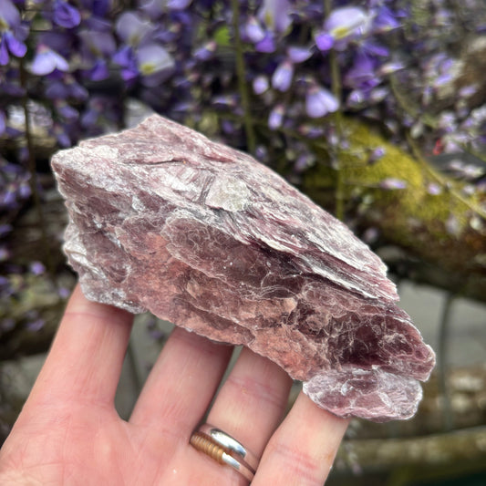 Lepidolite Raw Piece 296g - Aether & Element