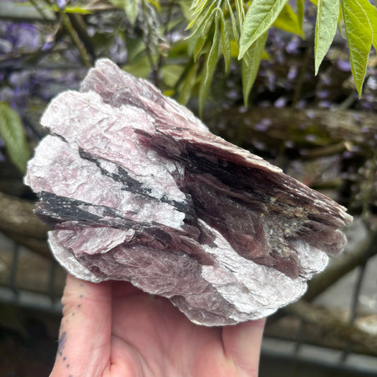 Lepidolite Raw Piece 398g - Aether & Element