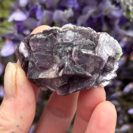 Lepidolite Raw Piece 60g - Aether & Element