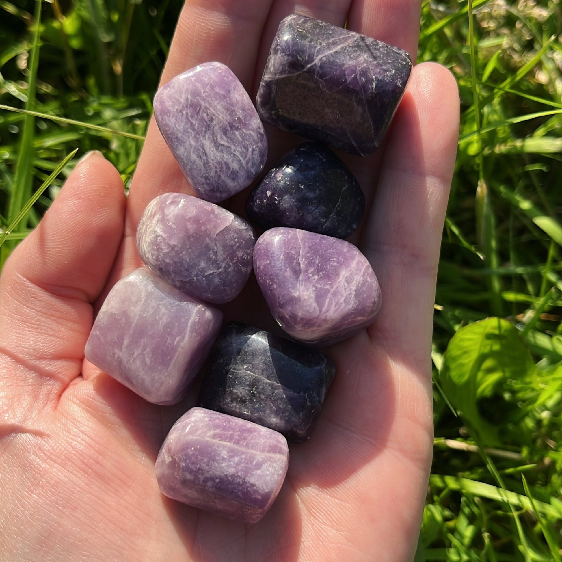Lepidolite Tumblestone - Aether & Element