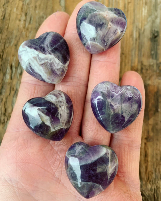 Mini Amethyst Heart - Aether & Element