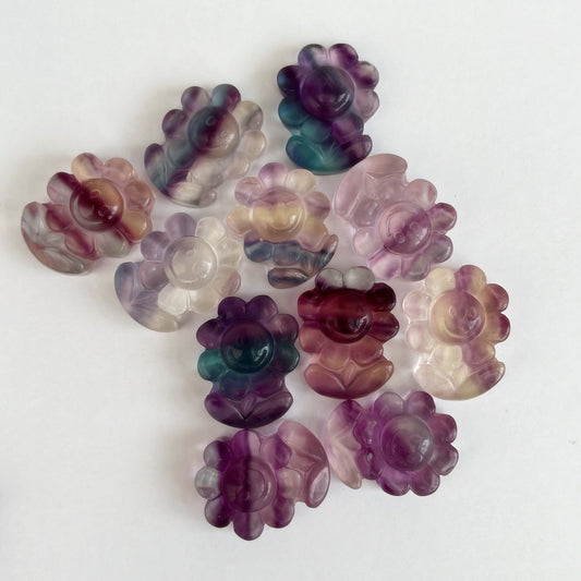 Mini Fluorite Flower - Aether & Element
